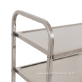 Dismounting Stainless Steel Four Layers Tea Trolley